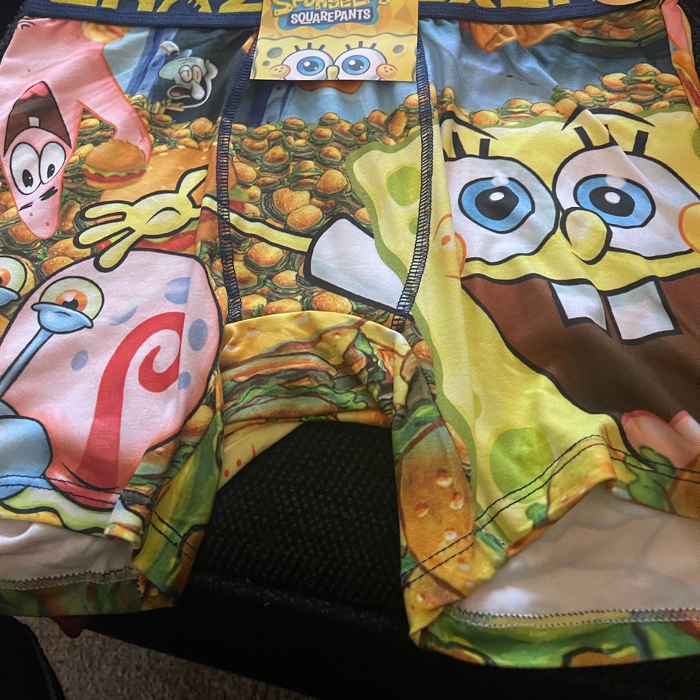 Spongebob Squarepants Crazy boxers size Medium